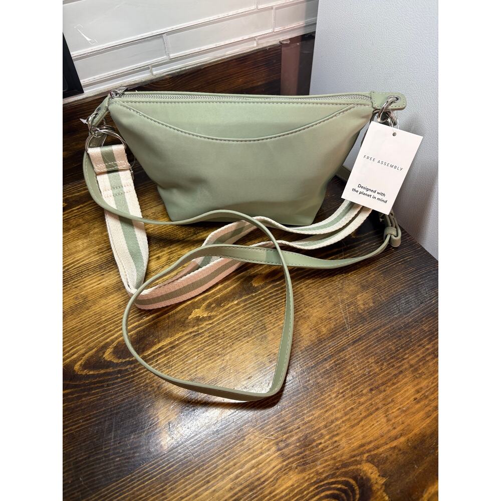 Free Assembly Sage Green Crossbody Handbag